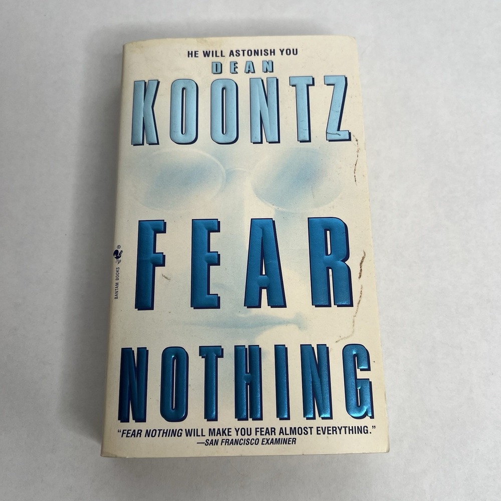 Fear Nothing Dean Koontz Paperback 1998 First Edition